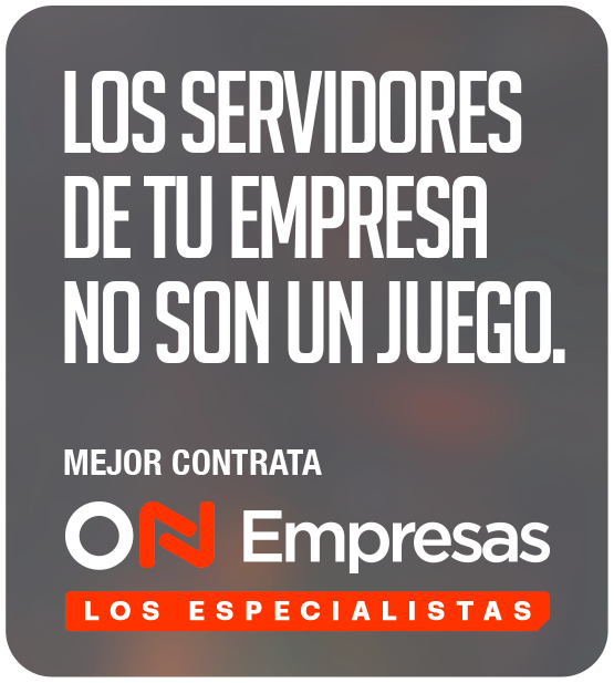 Los servidores de tu empresa no son un juego. Mejor contrata ON Empresas, los especialistas